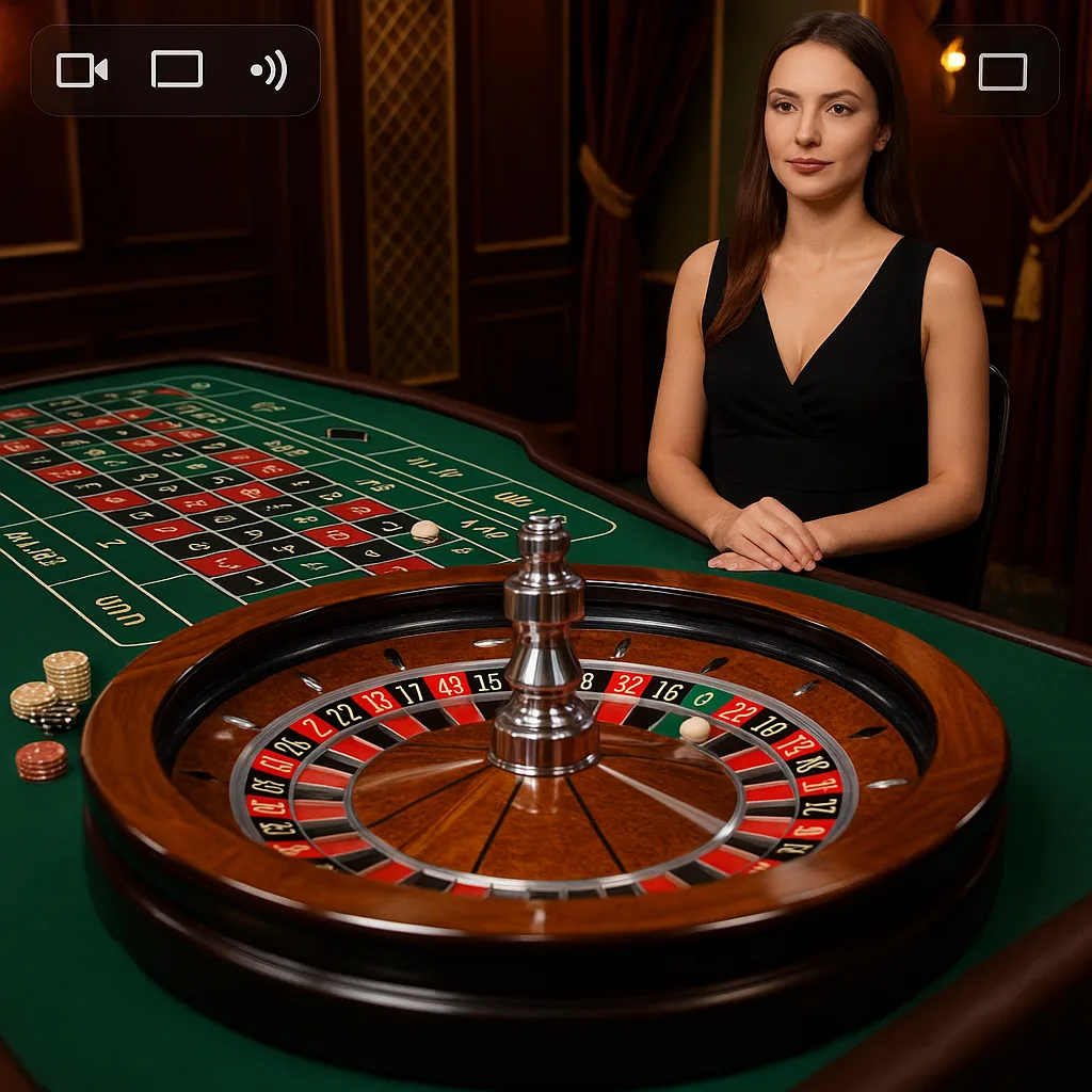 I24Slots - Live Roulette - Croupiers en direct streaming HD