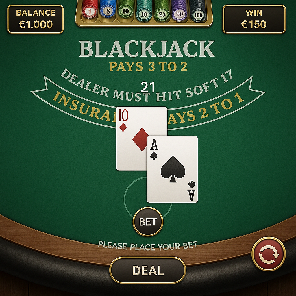 I24Slots - Blackjack - Jeux de table Classic et Multihand