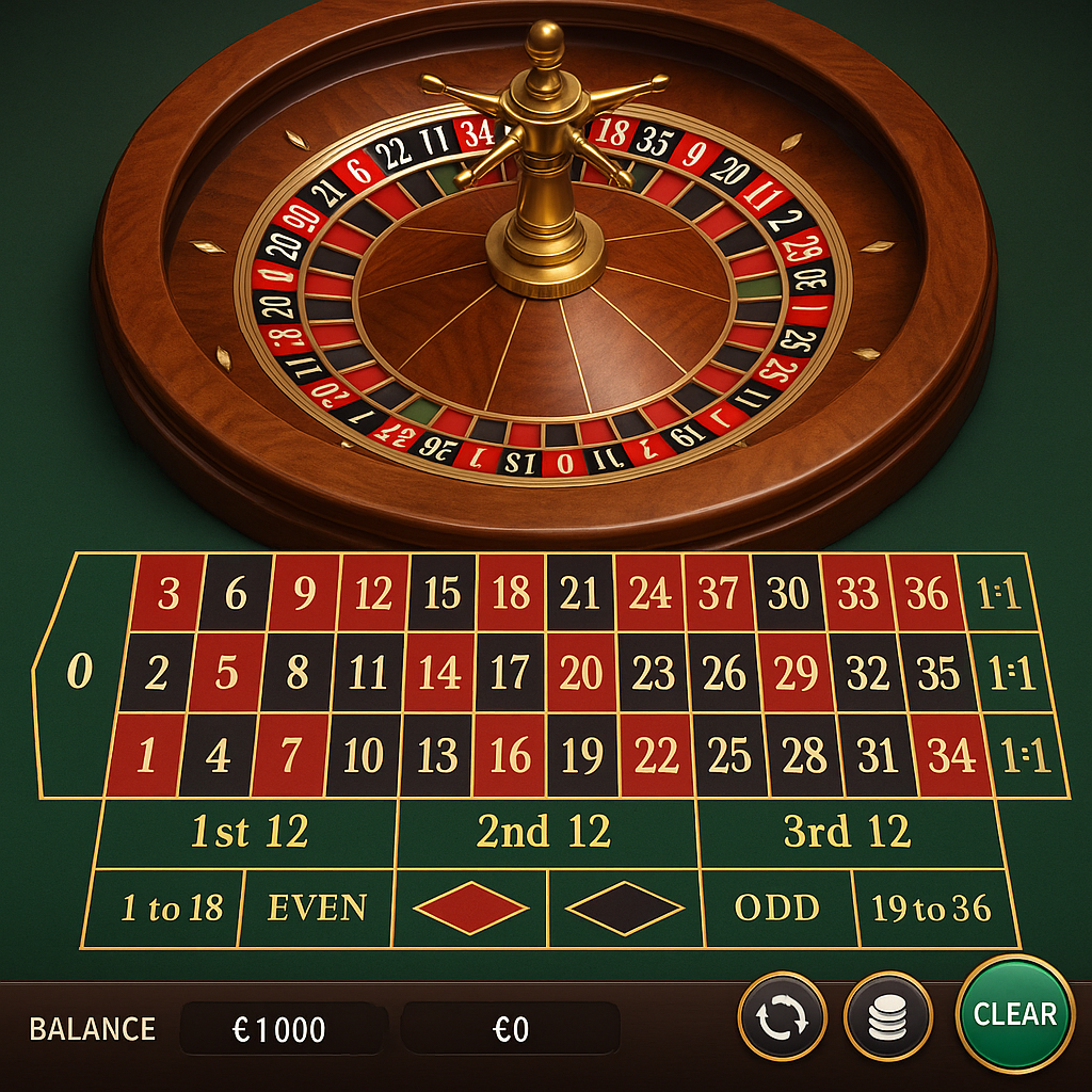 I24Slots - Roulette Européenne - Zéro unique